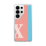 スリムプロテクションケース［ オリジナル - initial color line - X pink ］