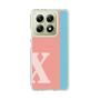 スリムプロテクションケース［ オリジナル - initial color line - X pink ］