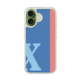 スリムプロテクションケース［ オリジナル - initial color line - X blue ］