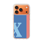 スリムプロテクションケース［ オリジナル - initial color line - X blue ］