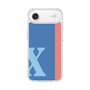 スリムプロテクションケース［ オリジナル - initial color line - X blue ］