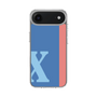 スリムプロテクションケース［ オリジナル - initial color line - X blue ］