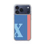 スリムプロテクションケース［ オリジナル - initial color line - X blue ］