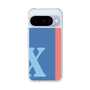 スリムプロテクションケース［ オリジナル - initial color line - X blue ］