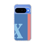 スリムプロテクションケース［ オリジナル - initial color line - X blue ］