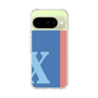 スリムプロテクションケース［ オリジナル - initial color line - X blue ］