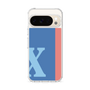 スリムプロテクションケース［ オリジナル - initial color line - X blue ］