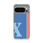 スリムプロテクションケース［ オリジナル - initial color line - X blue ］