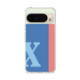 スリムプロテクションケース［ オリジナル - initial color line - X blue ］