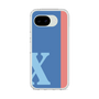 スリムプロテクションケース［ オリジナル - initial color line - X blue ］