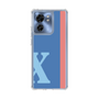 スリムプロテクションケース［ オリジナル - initial color line - X blue ］
