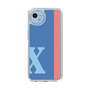 スリムプロテクションケース［ オリジナル - initial color line - X blue ］