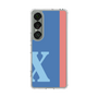 スリムプロテクションケース［ オリジナル - initial color line - X blue ］