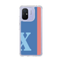 スリムプロテクションケース［ オリジナル - initial color line - X blue ］