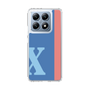 スリムプロテクションケース［ オリジナル - initial color line - X blue ］