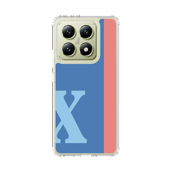 スリムプロテクションケース［ オリジナル - initial color line - X blue ］