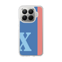 スリムプロテクションケース［ オリジナル - initial color line - X blue ］