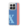 スリムプロテクションケース［ オリジナル - initial color line - X blue ］