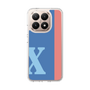 スリムプロテクションケース［ オリジナル - initial color line - X blue ］