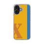 スリムプロテクションケース［ オリジナル - initial color line - X orange ］
