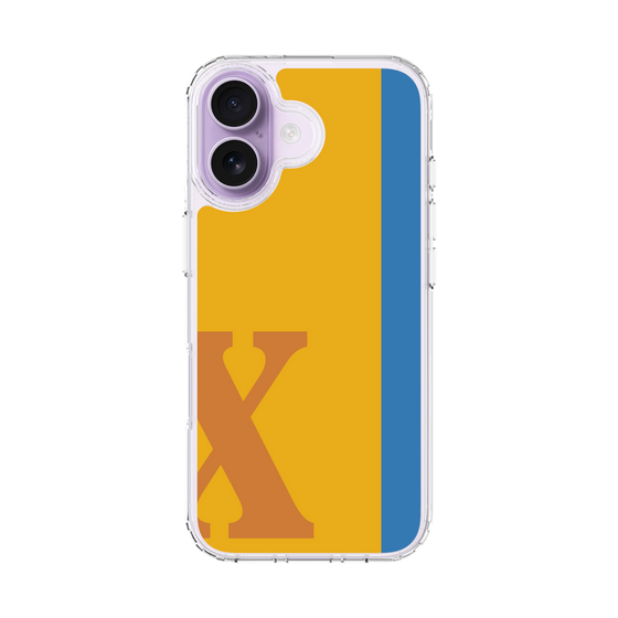 スリムプロテクションケース［ オリジナル - initial color line - X orange ］