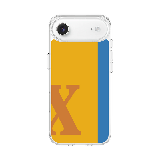 スリムプロテクションケース［ オリジナル - initial color line - X orange ］