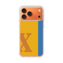 スリムプロテクションケース［ オリジナル - initial color line - X orange ］