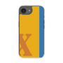 スリムプロテクションケース［ オリジナル - initial color line - X orange ］