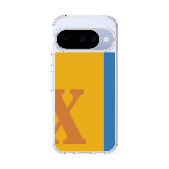 スリムプロテクションケース［ オリジナル - initial color line - X orange ］