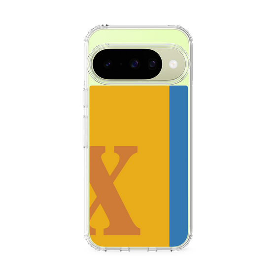 スリムプロテクションケース［ オリジナル - initial color line - X orange ］