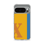 スリムプロテクションケース［ オリジナル - initial color line - X orange ］