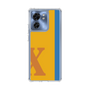スリムプロテクションケース［ オリジナル - initial color line - X orange ］