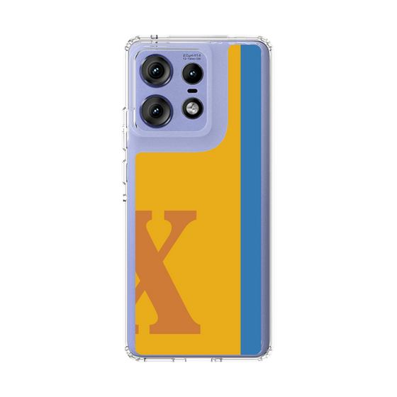 スリムプロテクションケース［ オリジナル - initial color line - X orange ］