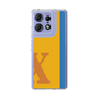 スリムプロテクションケース［ オリジナル - initial color line - X orange ］