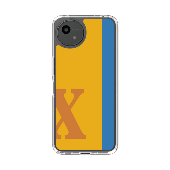 スリムプロテクションケース［ オリジナル - initial color line - X orange ］