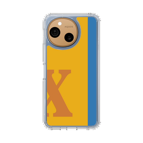 スリムプロテクションケース［ オリジナル - initial color line - X orange ］