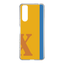 スリムプロテクションケース［ オリジナル - initial color line - X orange ］