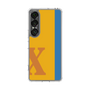スリムプロテクションケース［ オリジナル - initial color line - X orange ］