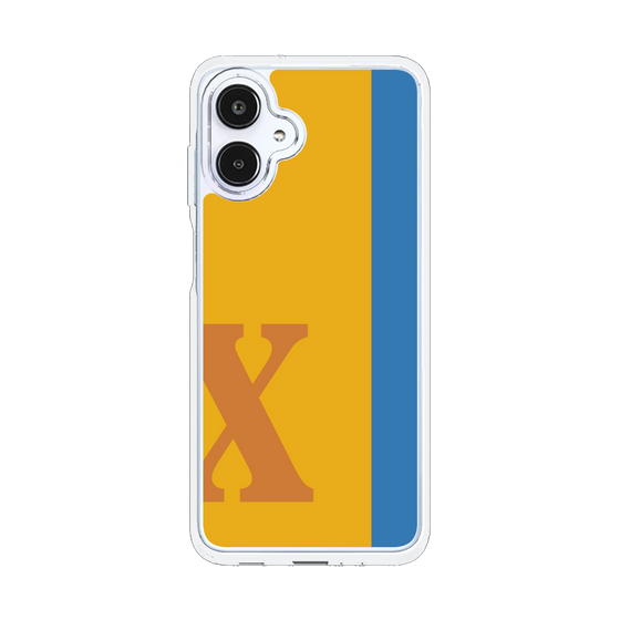 スリムプロテクションケース［ オリジナル - initial color line - X orange ］