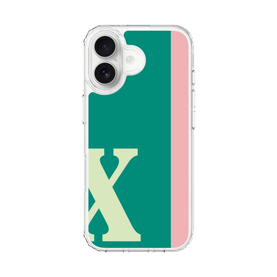 スリムプロテクションケース［ オリジナル - initial color line - X green ］