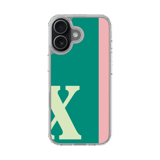 スリムプロテクションケース［ オリジナル - initial color line - X green ］