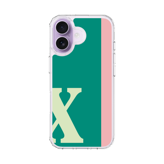 スリムプロテクションケース［ オリジナル - initial color line - X green ］