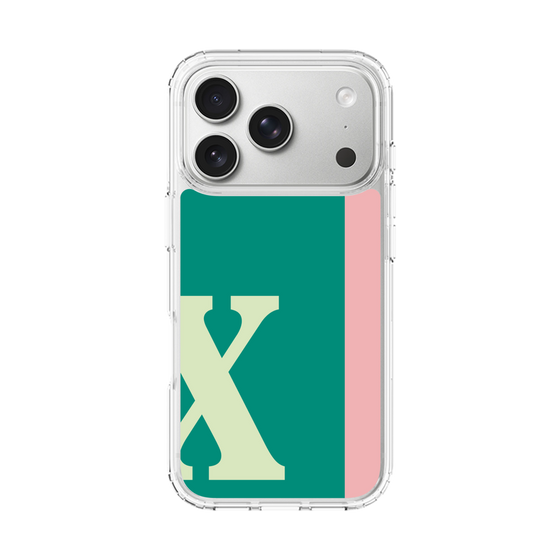 スリムプロテクションケース［ オリジナル - initial color line - X green ］
