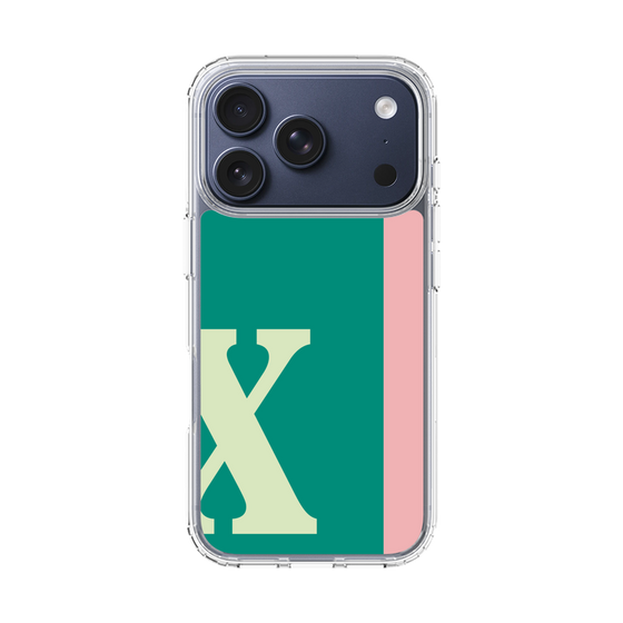 スリムプロテクションケース［ オリジナル - initial color line - X green ］
