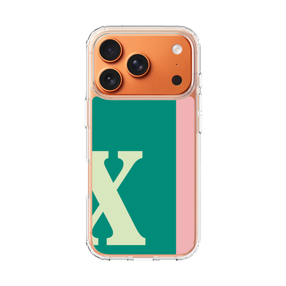スリムプロテクションケース［ オリジナル - initial color line - X green ］