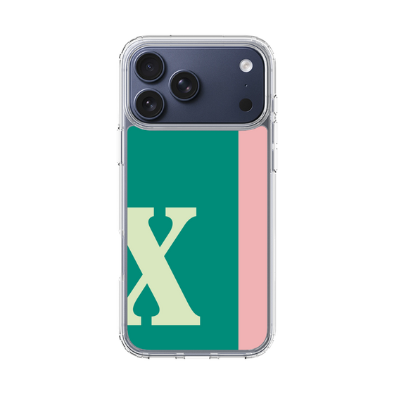 スリムプロテクションケース［ オリジナル - initial color line - X green ］