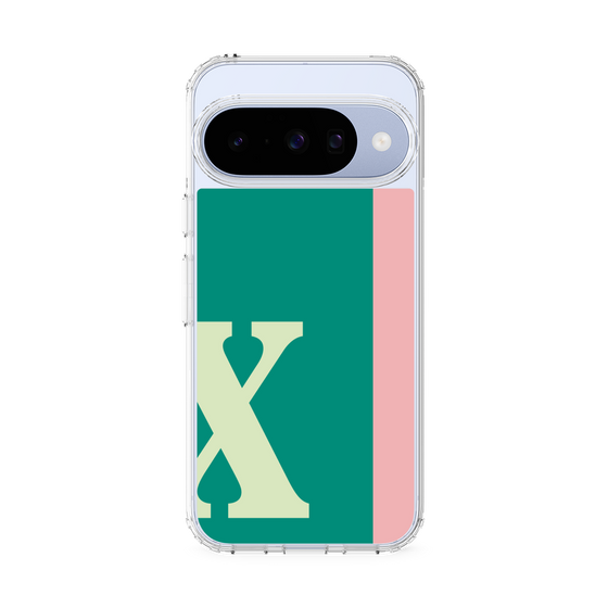 スリムプロテクションケース［ オリジナル - initial color line - X green ］