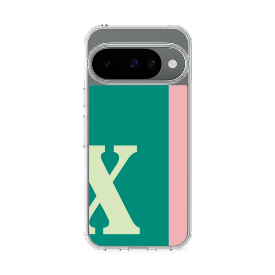 スリムプロテクションケース［ オリジナル - initial color line - X green ］