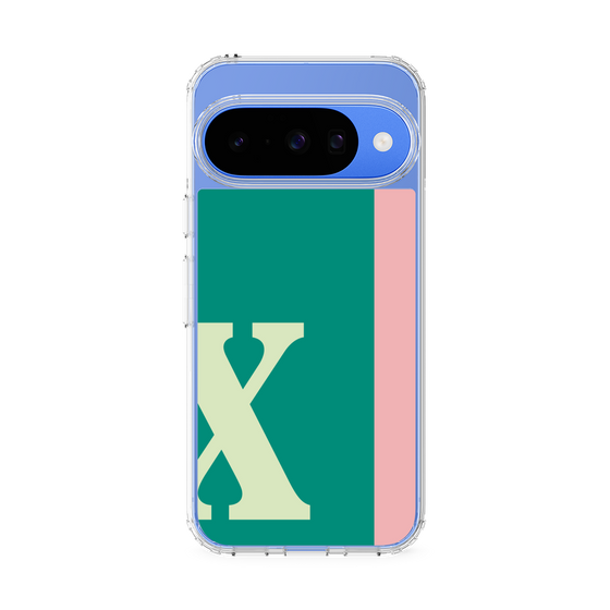 スリムプロテクションケース［ オリジナル - initial color line - X green ］