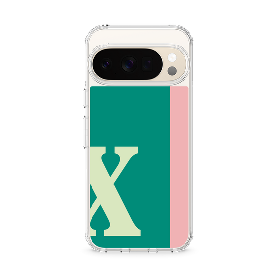 スリムプロテクションケース［ オリジナル - initial color line - X green ］